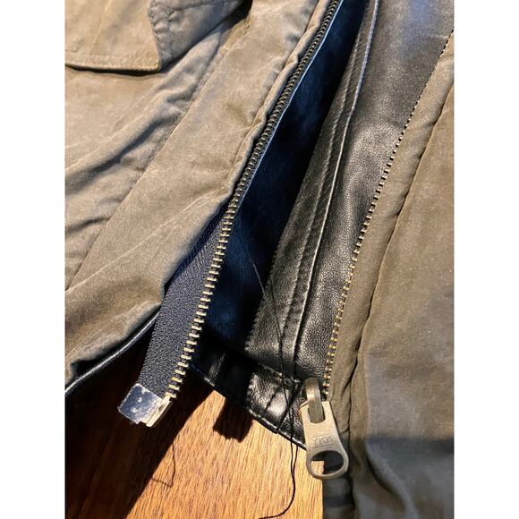 Ashworth Reversible Men's Lamb Leather Coat Jacket Black Suede Brown XL - Picture 13 of 13